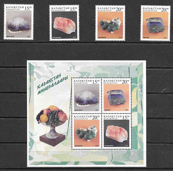 sellos minerales Kazastán 1997