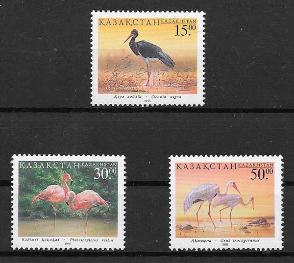 sellos aves Kazastán 1998