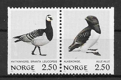 sellos fauna Noruega 1982