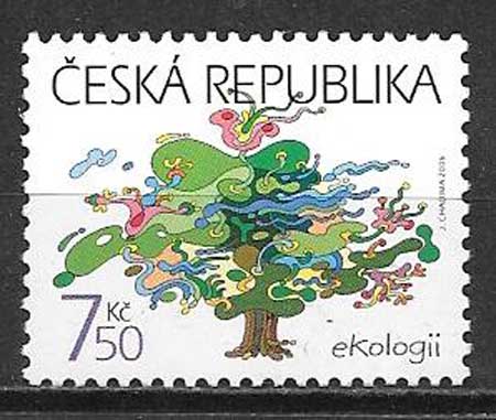 sellos flora Chequia 2006