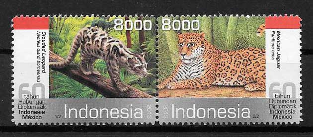 sellos Emisiones Conjuntas Indonesia 2013