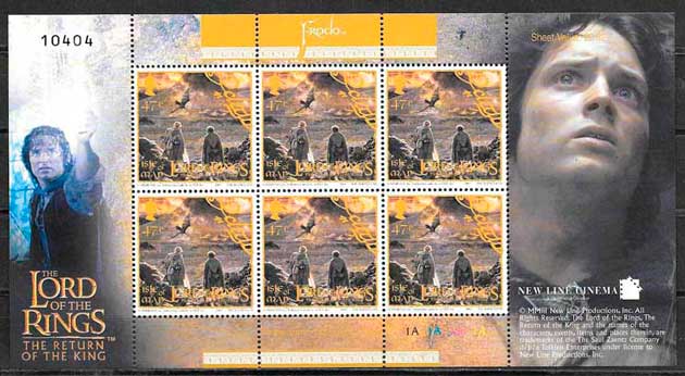 sellos colección Isla de Man 2003