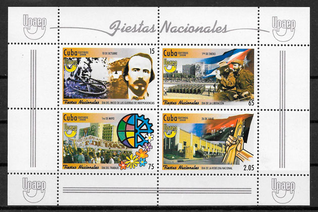 sellos UPAEP Cuba 2008