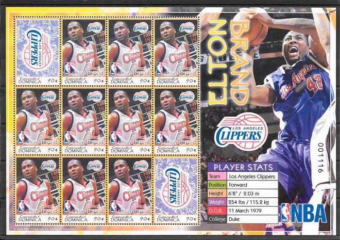 sellos NBA Dominica 2006