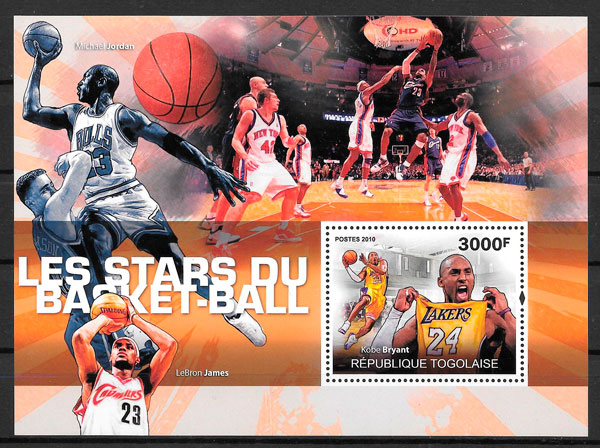 sellos NBA Togo 2010