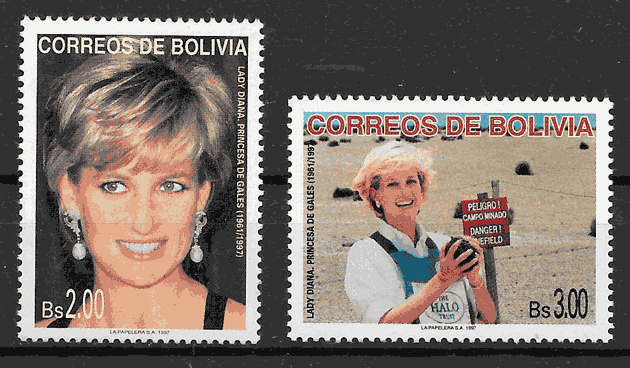 sellos Diana de Gales 1997