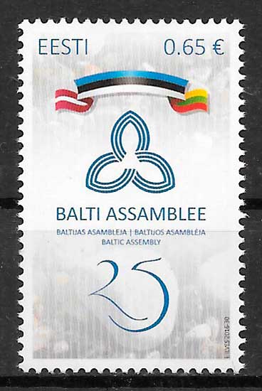 selos emisones conjunta Estonia 2016