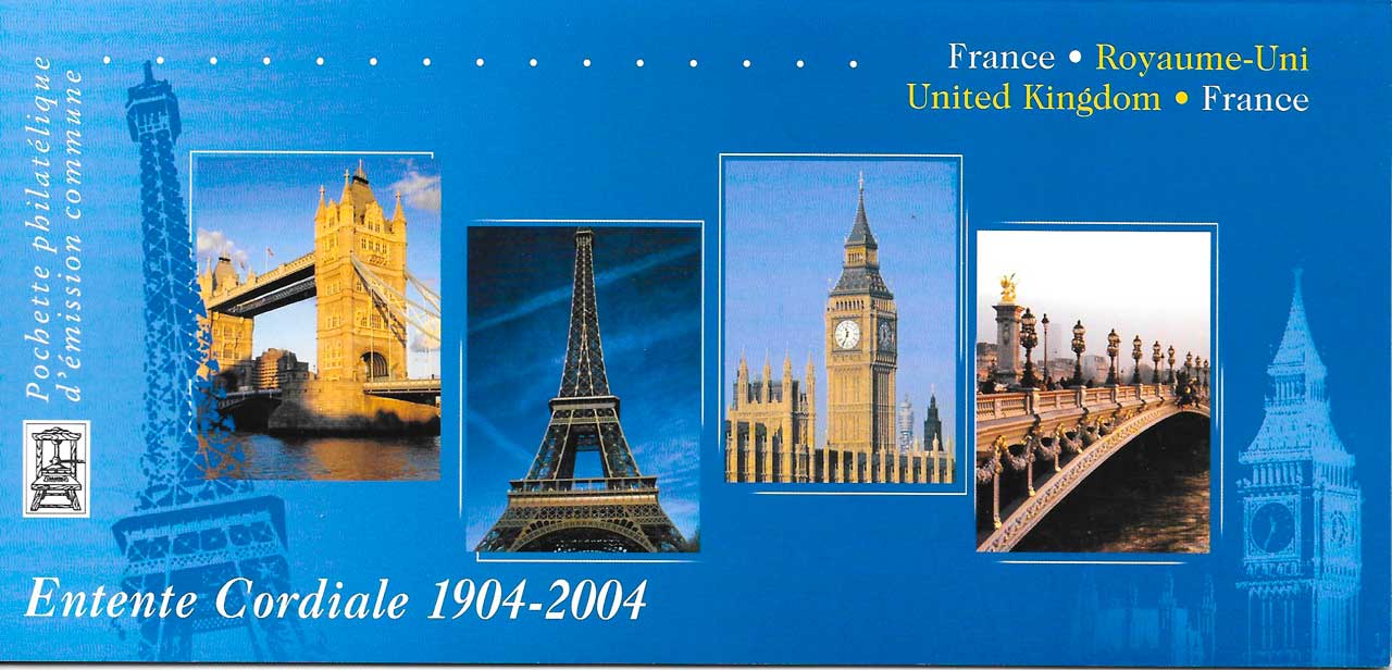 sellos emisones conjunta Francia 2004