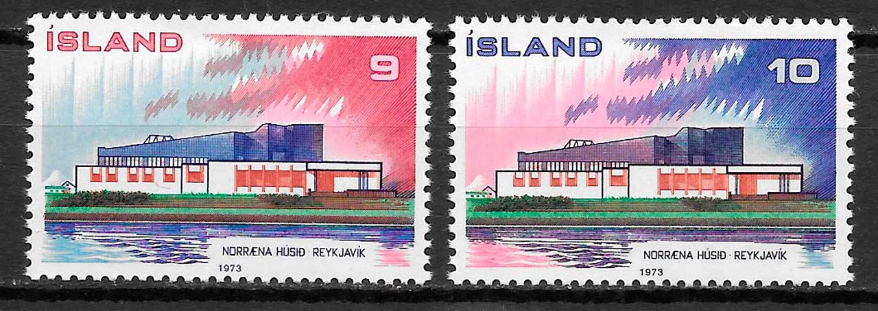 sellos emisiones conjunta islandia 1973