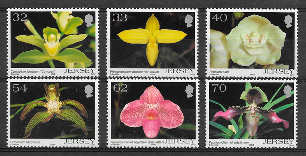 sellos orquídeas Jersey 2004