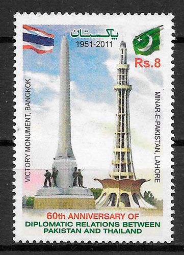 selos emisiones conjunta PAKISTAN 2011