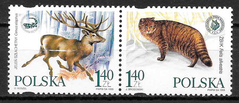 selos emisiones conjunta Polonia 1999