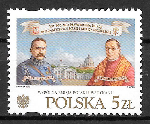sellos Polonia emisiones conjunta 2019 Polonia