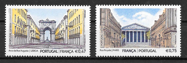 sellos conjuntas Portugal 2016