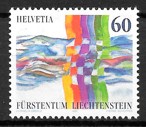 sellos emisiones conjunta Suiza 1995