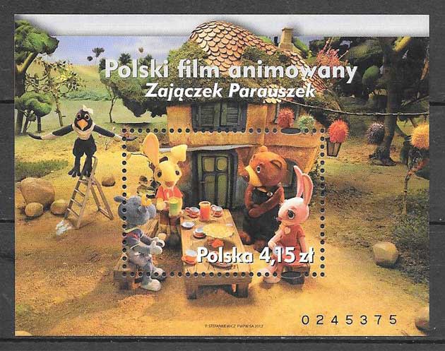 sellos comic Polonia 2012