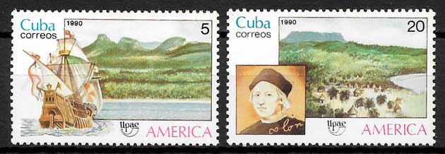 filatelia coleccion upaep Cuba 1990