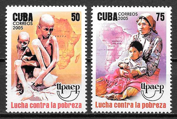 filatelia coleccion upaep Cuba 2005
