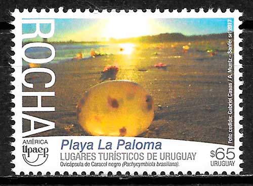 selos upaep Uruguay 2017