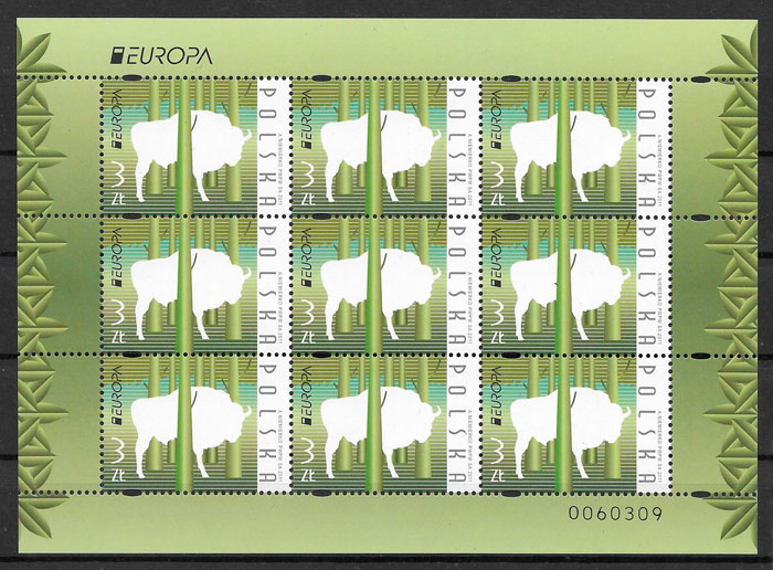 sellos Europa 2011 Polonia