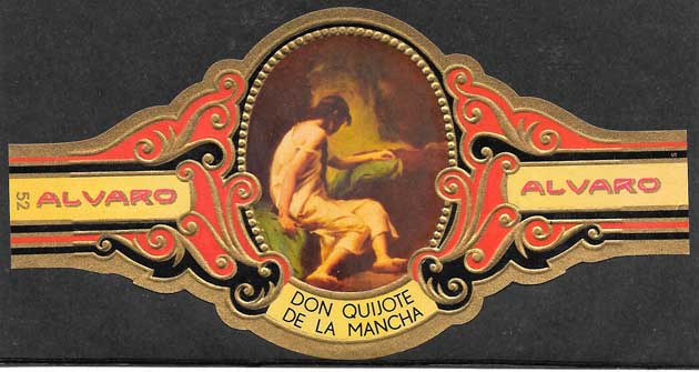 vitola marca Alvaro de Don Quijote de La Mancha