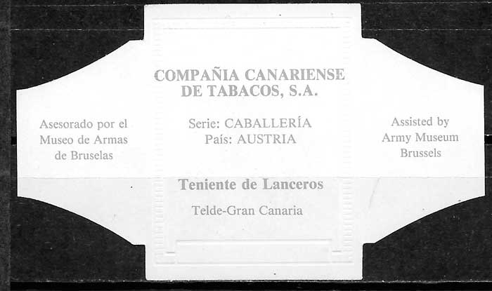 vitolas sellos Caballeria Austria marca Reig