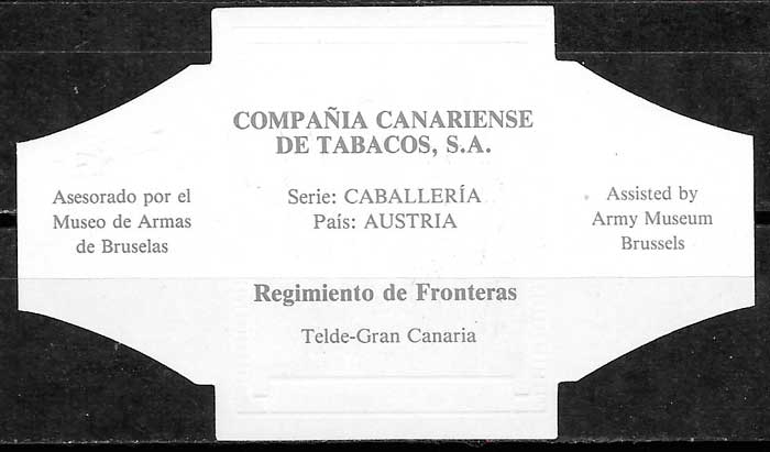 vitolas sellos Caballeria Austria marca Reig